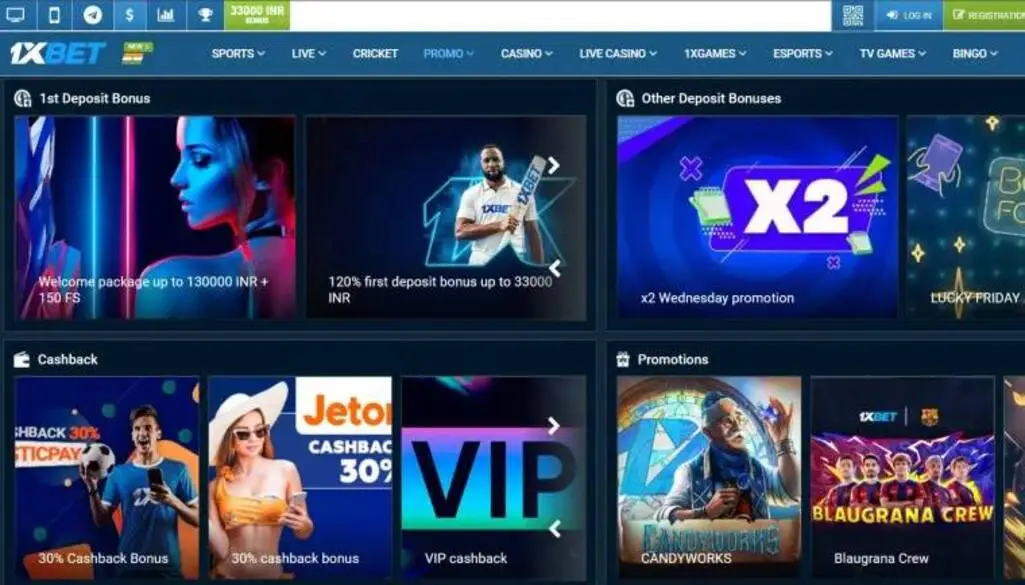 1xbet bonuses