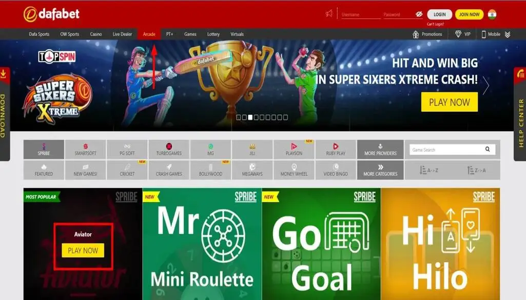 Play Dafabet Aviator Demo